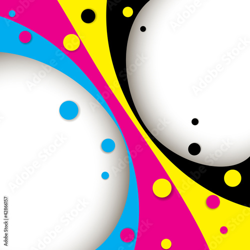 Creative CMYK design
