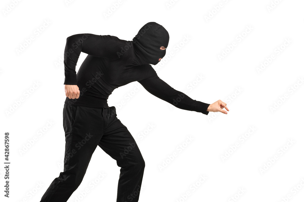 Woman in robbery mask. Thief stealing. Машина грабителей. Stolen picture. Stolen picture.