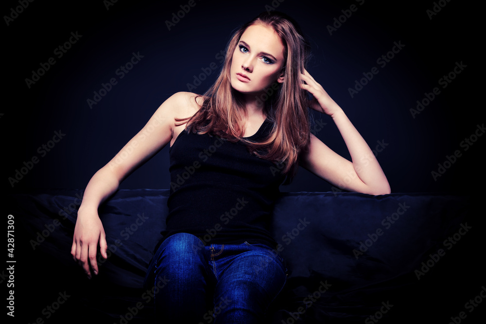 dark portrait dark portrait