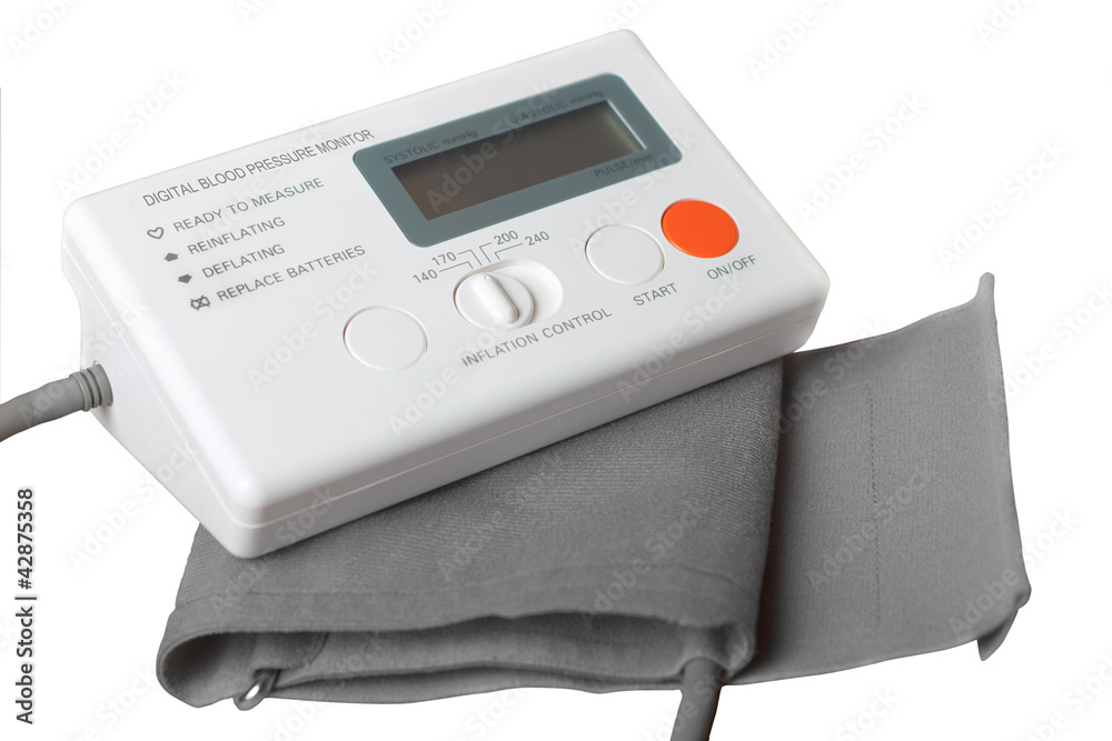 Fototapeta premium Digital Blood Pressure Meter