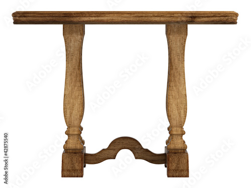 Antique wooden table