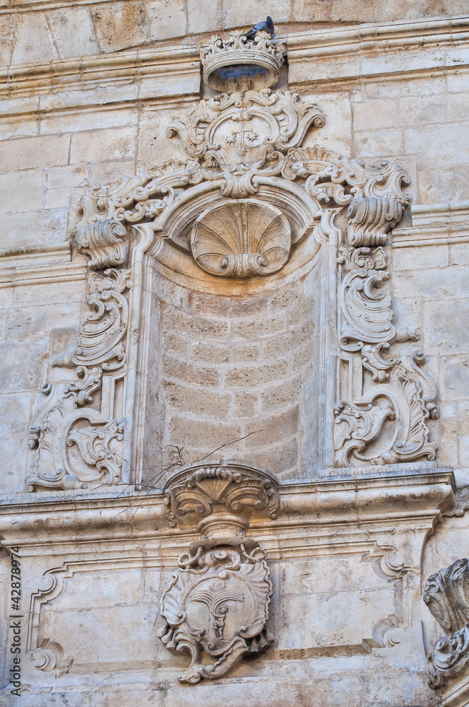 Church of St. Vito. Ostuni. Puglia. Italy.