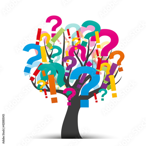 picto arbre et point d'interrogation