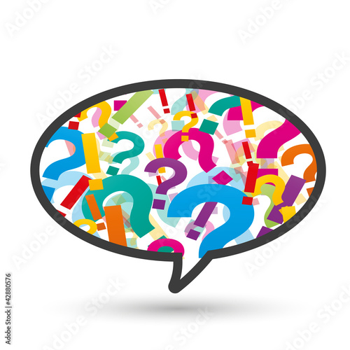 vecteur, bulle dialogue