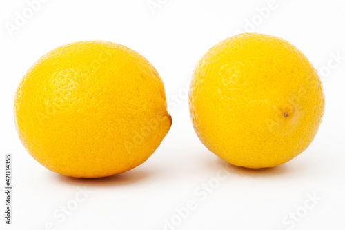 Fresh ripe lemons