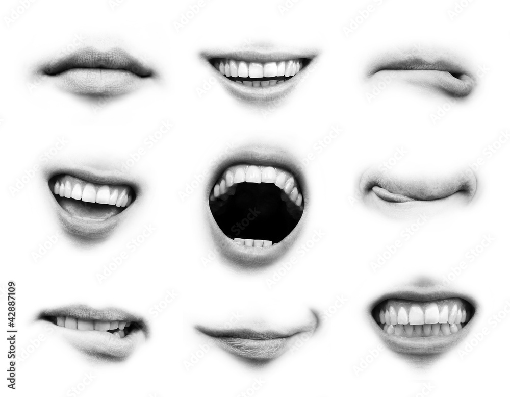 Mouth expressions Mouth expressions