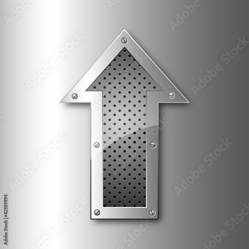 Silver arrow background