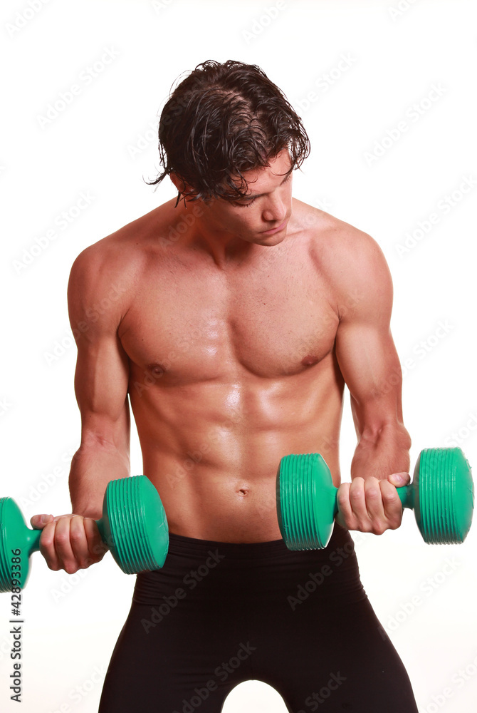 Attractive bodybuilder Attractive bodybuilder