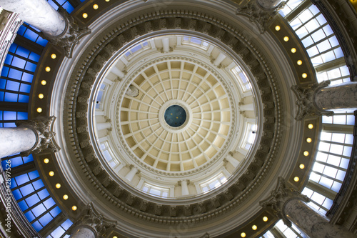 Wonderfull dome in the boise capital building
