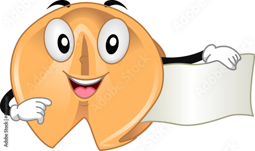 Fortune Cookie Mascot