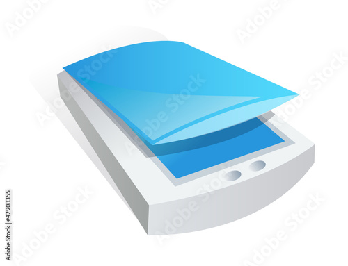 vector icon scanner