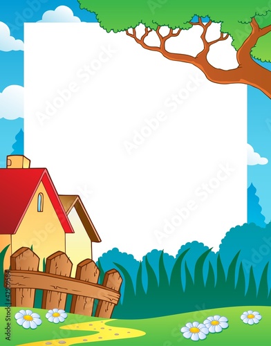 Landscape theme frame 1