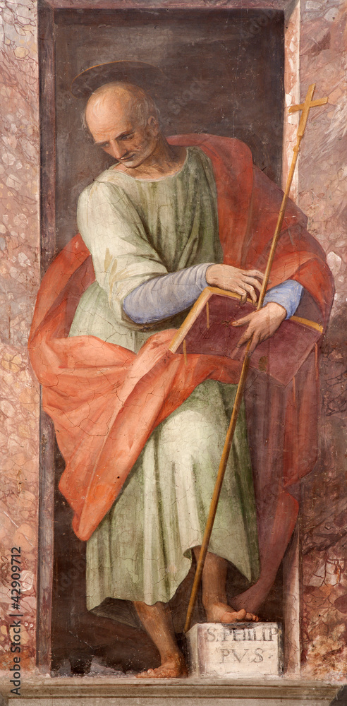 Naklejka premium ROME - Paint of Saint Philip the apostle