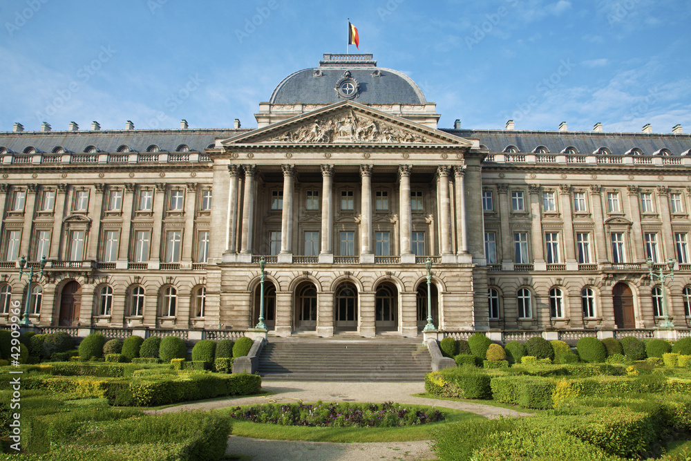 Brussels - The Royal Palace in Belgium.