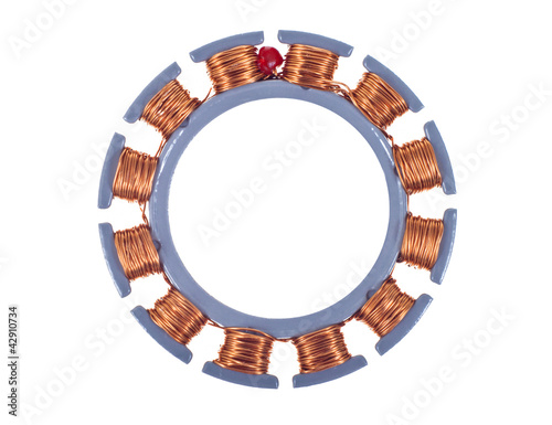 Motor stator photo