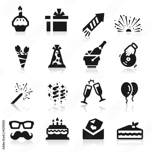 Birthday icons