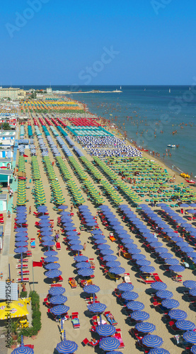 crowded beach