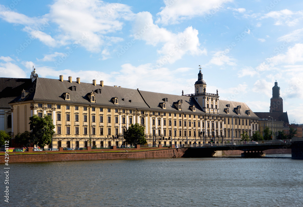Naklejka premium university building