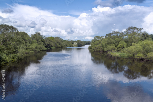 A River and spring - landscape