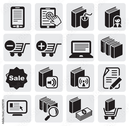 e-book icons