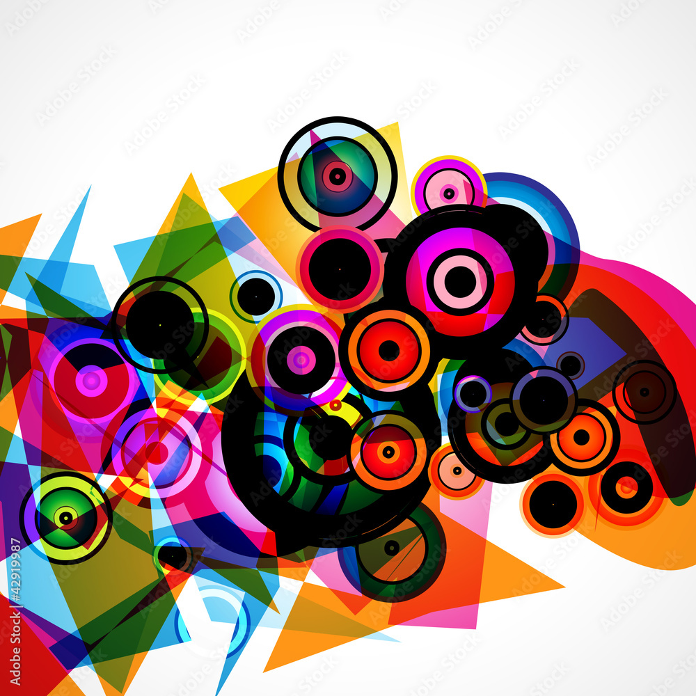 Obraz premium funky background