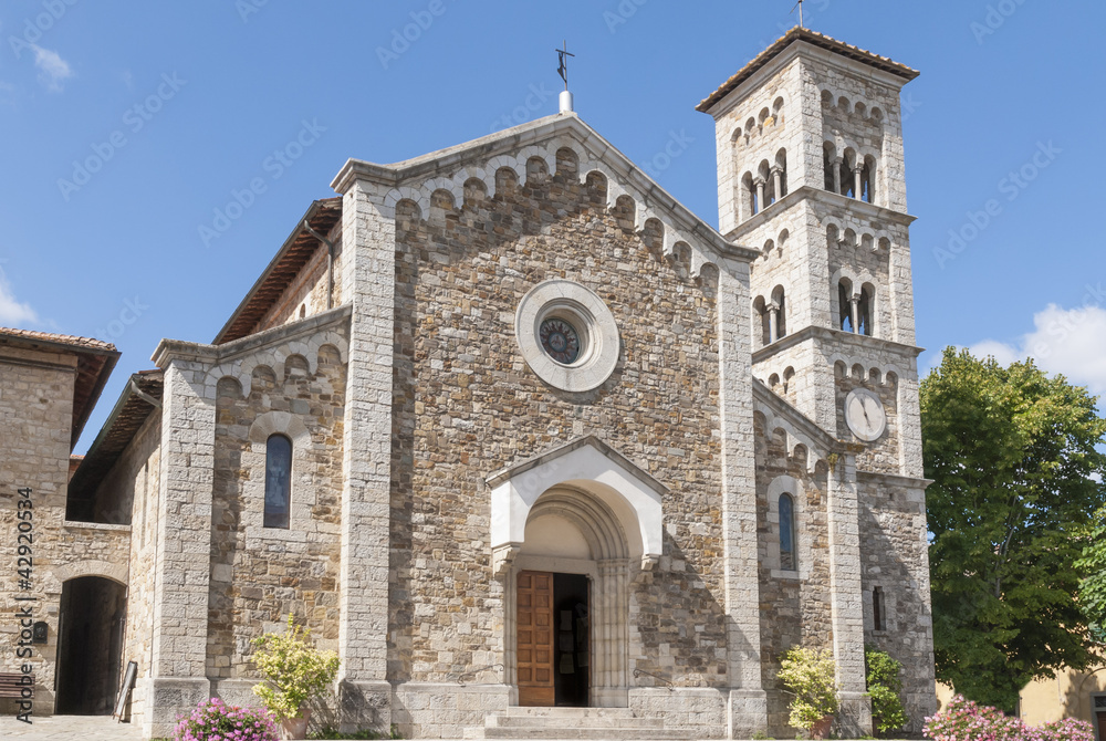 Church of St. Savior in Castellina in Chianti, Tuscany