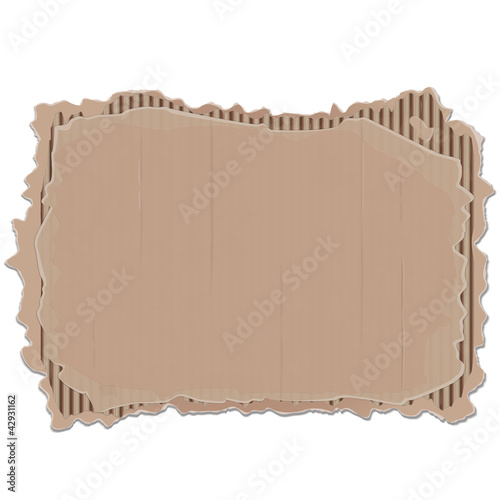 cardboard - cartone ondulato - place you text