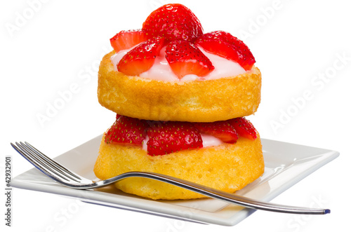 Fotografia, Obraz Strawberry Shortcake