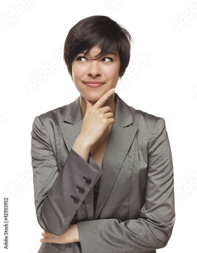 Pretty Thinking Mixed Race ...