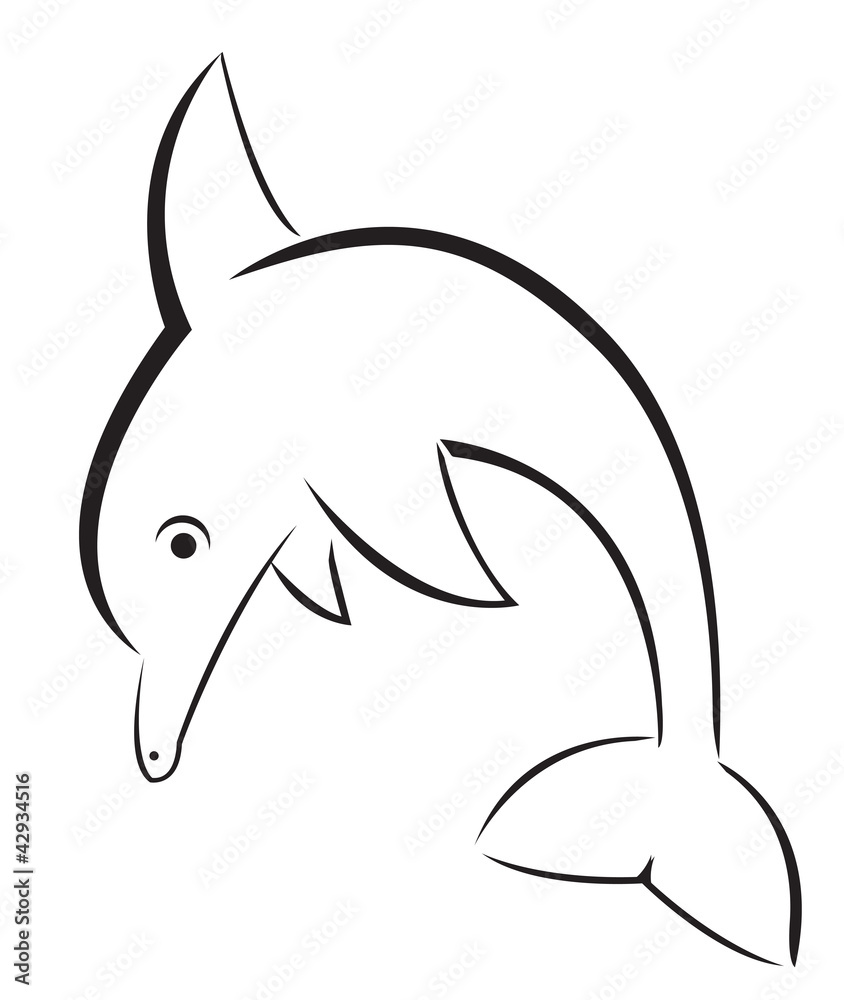 Obraz premium Dolphin