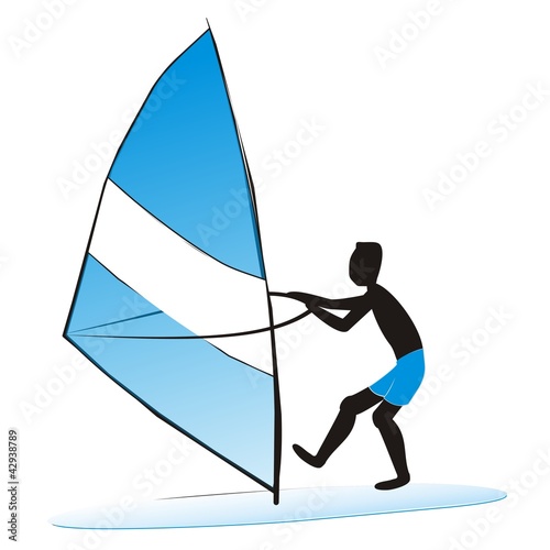 windsurfing