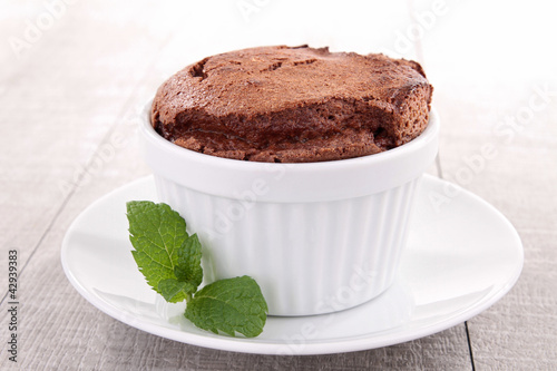 chocolate souffle