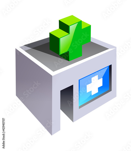 vector icon hospital