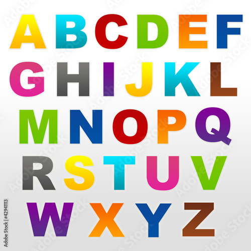 lettres de l alphabet