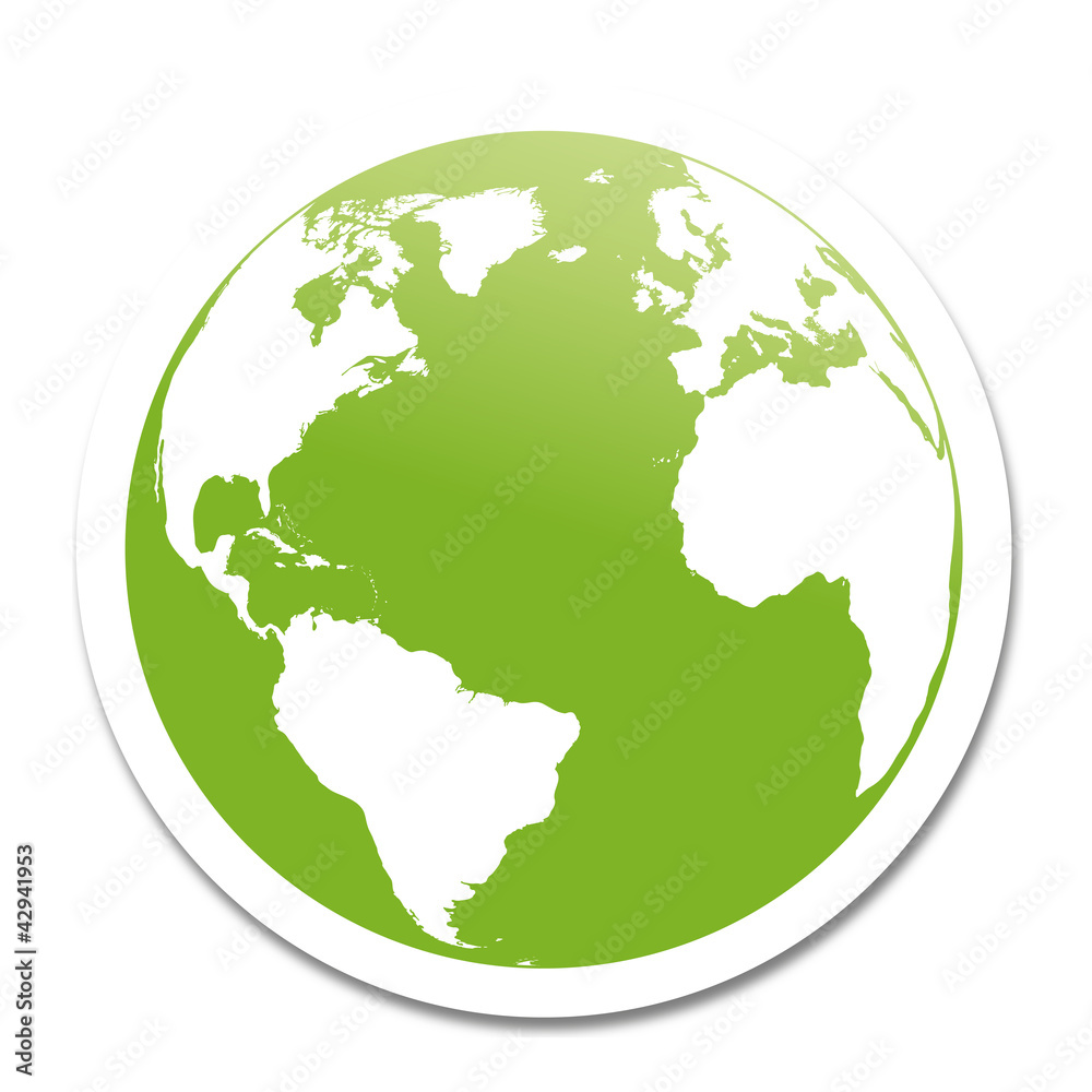 planète terre verte