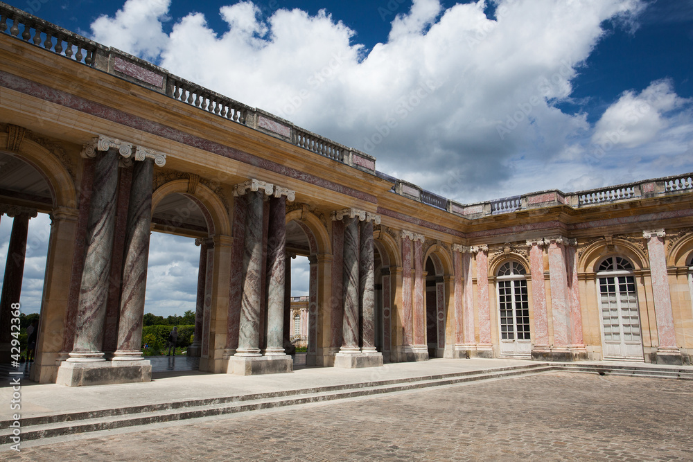 Le Grand Trianon in the park of Versailles Palace