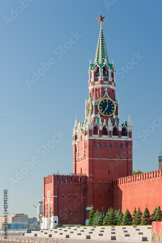 Fototapeta kuchenna Спаская башня, кремль. Москва. Россия
