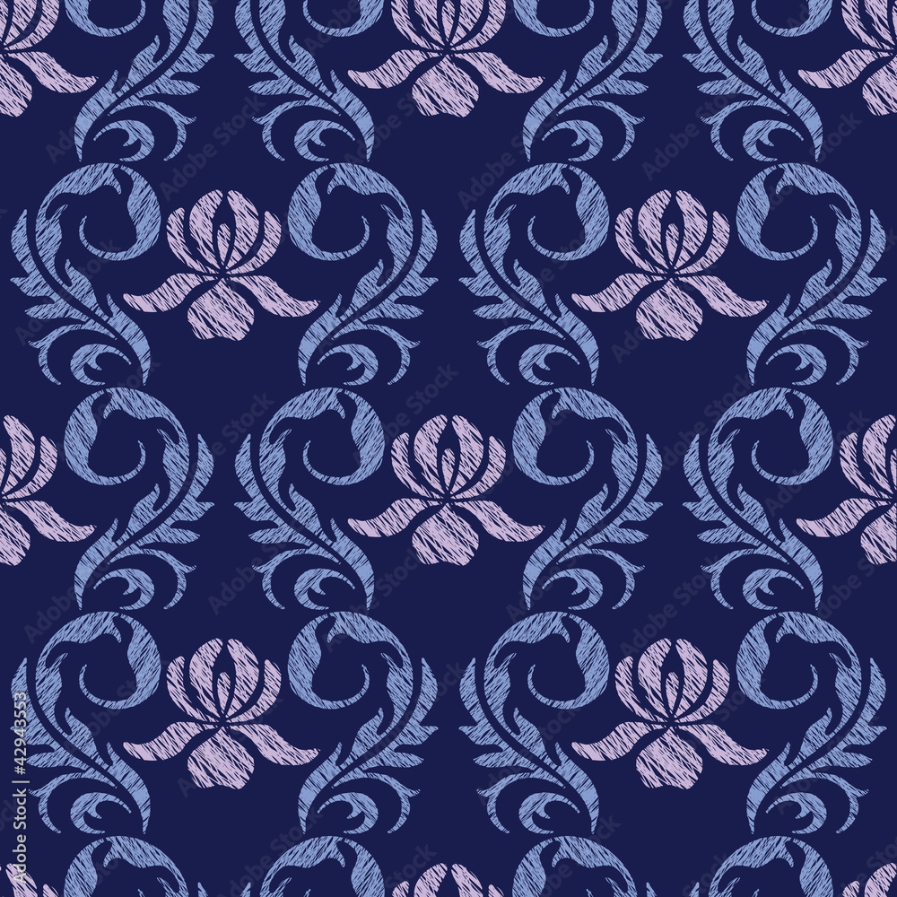 Seamless pattern with flowers Seamless pattern with flowers