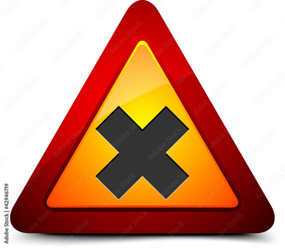 Obraz premium Harmful sign