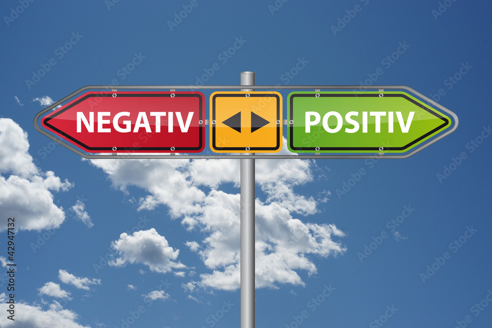 Positiv oder negatives Feedback Positiv oder negatives Feedback