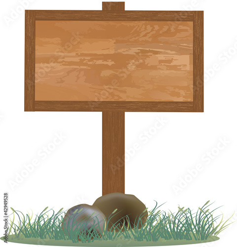 insegna di legno