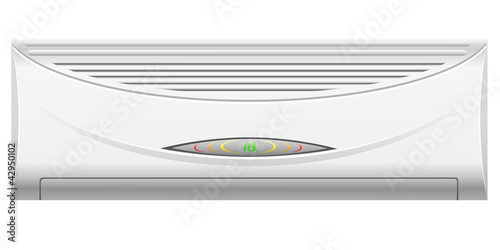 air conditioning vector illustration