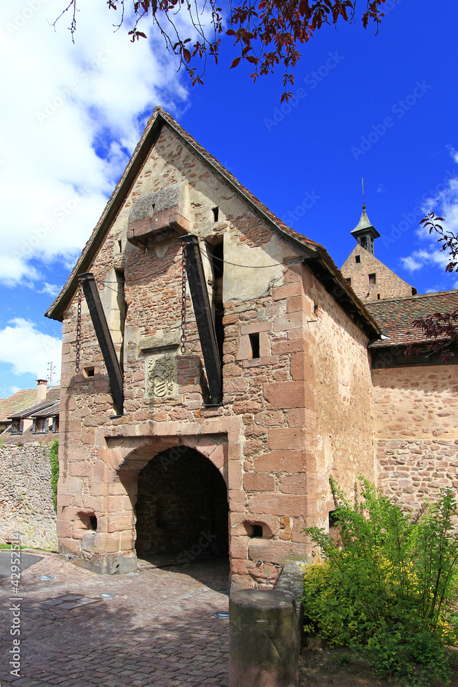 Fototapeta premium Riquewihr Porte Haute