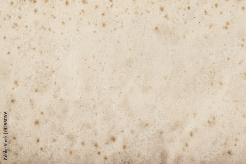 Grungy stained old moldy brown paper background