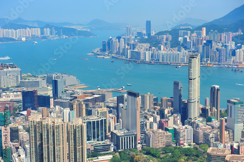 Hong Kong aerial view