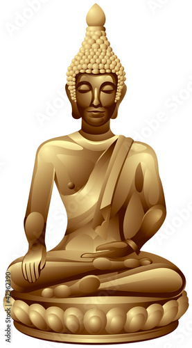 Buddha golden statue