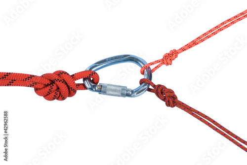 Wallpaper Mural Climbing equipment - rope, carabiner Torontodigital.ca