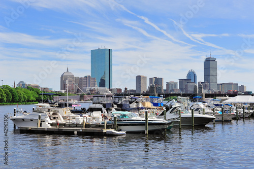 Boston Charles River skyline © rabbit75_fot