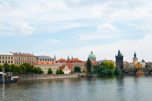 The View on summer Prague