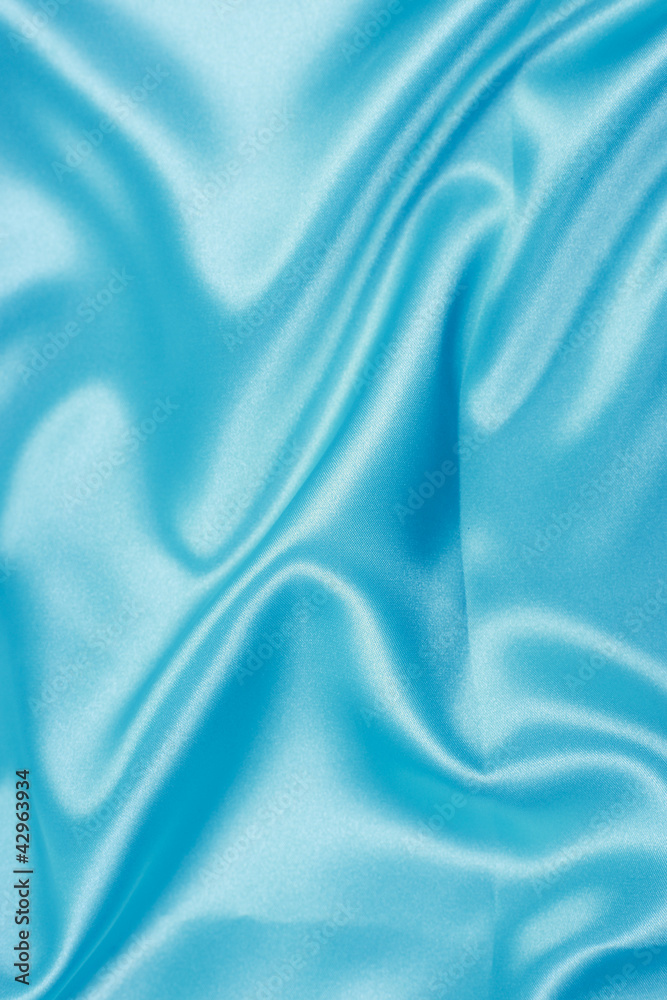 Obraz premium Blue satin